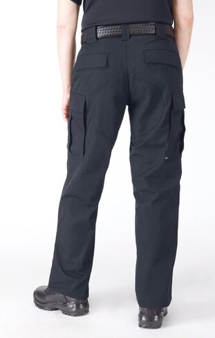5.11 Tactical Women's TDU Cargo Pants, High Performance for Professionals, Style 64359, Black II, Size 12 Regular in Saudi Arabia