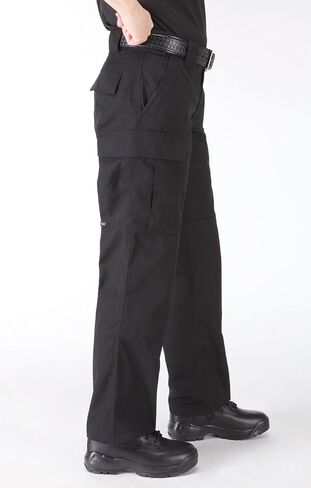 5.11 Tactical Women's TDU Cargo Pants, High Performance for Professionals, Style 64359, Black II, Size 12 Regular in Saudi Arabia