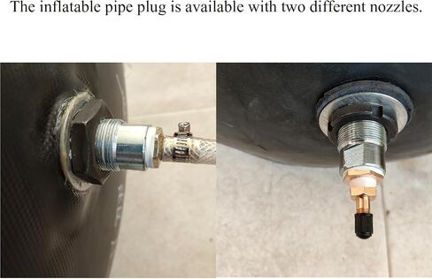Pipe Pressure Test Plug,Inflatable Pipe Plug Balloon Plug,Pipe Test Plug,High-Pressure, Thickened, Large-bore Inflatable Drain Plug. (800) in Saudi Arabia
