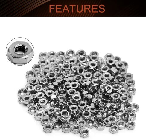 MROMAX M3-0.5MM NUTS HEX ، Carbon Steel Metric Thread Choins Hexagon Nut Hackel مطلي بالمعدات الميكانيكية ، إصلاح البناء 100 مساءً in Saudi Arabia