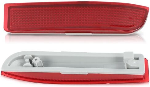 G-PLUS Rear Bumper Reflector Set Left and Right Side Compatible with Ford Fusion 2013-2018 DS7Z13A565A FO1185103 DS7Z13A565B FO1184103 in Kuwait