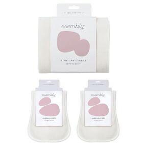 Esembly Stay-Dry and Nighttime Essentials Bundle | Stay-Dry Fleece Diaper Liners (12-Pack) and Overnighters (4-Pack)