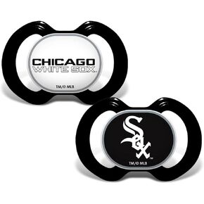 Baby Fanatics Cws2000: Chicago White Sox Pacifier 2-Pack