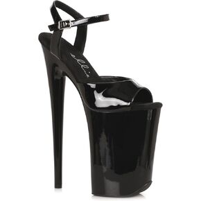 Ellie Shoes Women's 909-JULIET-BLK-8 Heeled Sandal, 8