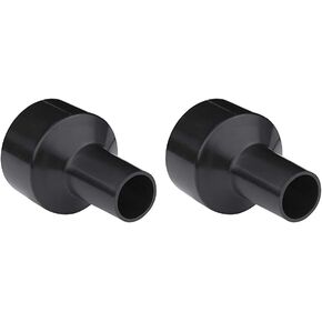 POWERTEC 70140 2-1/2" to 1-1/4" Hose Reducer – Conversion Unit for Dust Collection Accessories, Black (Pack of 2)