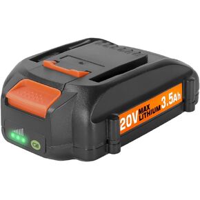 20V 3.5Ah Battery Replacement for Worx 20V Battery for Worx 20 Volt WA3520 WA3525 WA3578 WA3575,Rechargeable Lithium Ion Battery for Cordless Power Tools