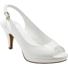 Bandolino Women's MELT Heeled Sandal, Coconut 164, 5