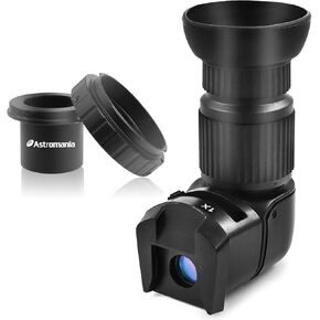 Astromania T-Ring Set for 42mm Pentax-k - Bundle with - Viewfinder with 6 Mounting Adapters
