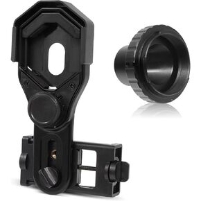 Astromania T-Ring Set for 42mm Pentax-k - Bundle with - Smartphone Photography Adapter