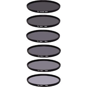 ICE 49MM 6 ND Set Slim ND1000 ND64 ND32 ND16 ND8 ND4 كثافة محايدة 10 ، 6 ، 5 ، 4 ، 3 ، 2 إيقاف الزجاج البصري 49