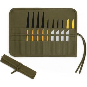 Portable Saw Blade Storage Case - Lightweight and Easy to Carry for Circular, Reciprocating, Wood Pruning Saw Blades - Perfect for DIY, Professional Craftsmen, Construction Workers (Case Only)
