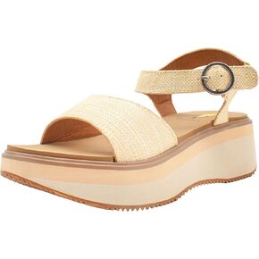 VOLATILE Womens Porcini Casual Sandals Casual Mid Heel 2-3" - Beige