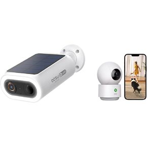 AOSU SolarCam P1 Max + 2K Indoor Camera - No Monthly Fee