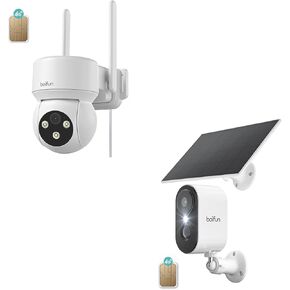 BOIFUN 3G/4G LTE Cellular Security Cameras Wireless Outdoor, 2K No WiFi Security Camera, 2 Way Talk, Smart Motion Detection, Color Night Vision