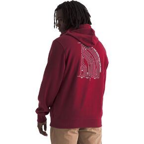THE NORTH FACE Men's Brand Proud Hoodie, TNF Black/Optic Violet, XX-Large
