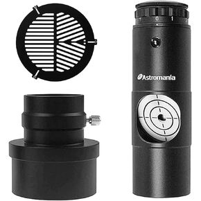 Astromania FM200mm Bahtinov Mask for a Tube (OD) from 215mm-260mm - Bundle with - 1.25" Laser Collimator with 2" Adaptor