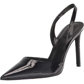 DKNY Women's Metal Strap Detail Heeled Bootie Sandal