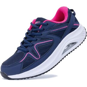 RomenSi Womens Arch Support Walking Shoes Tennis Fashion Sneakers Comfortable Orthotic Casual Shoes for Plantar Fasciitis Pain Relief US 6-11
