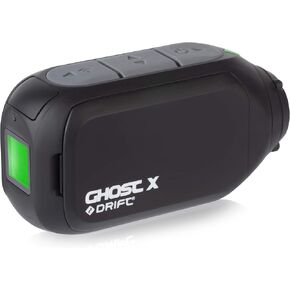 Drift Ghost XL Pro - 4K Action Camera, Image Stabilization, Waterproof, Rotatable Lens, Dashcam Mode, Livestreaming, Clone Mode, 7hr Battery Life at 1080P & 4.5hr Battery Life at 4K (Black)