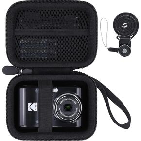 for KODAK PIXPRO Friendly Zoom FZ55/FZ45/FZ43 16MP Digital Camera Hard Carrying Storage Case(Only Black Case)