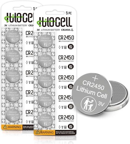 5 عبوات من بطاريات الليثيوم 3 فولت CR2016، بطاريات خلية زر 3 فولت CR 2016، بطارية 2016 عالية السعة تدوم طويلاً مع عمر افتراضي 10 سنوات...5 قطع in Kuwait