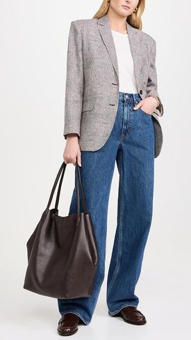 Madewell Women's Oversized Soft Grain Shopper Tote in Saudi Arabia