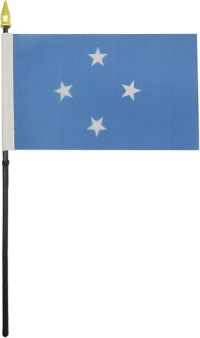 علم طاولة AZ FLAG New Zealand مقاس 4 بوصة × 6 بوصة - علم مكتب New Zeleander - Kiwi مقاس 15 × 10 سم - الجزء العلوي من الرمح الذهبي in Saudi Arabia