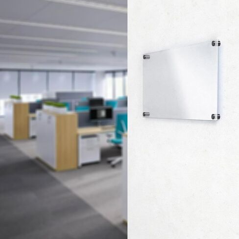 Sumnacon 12 Pcs 1/2 x 1 Inch Stainless Steel Standoffs-Sturdy Stand Off Wall Mounts for Glass Acrylic Picture Frame, Standoff Screw for Home Office Store, Black in Kuwait