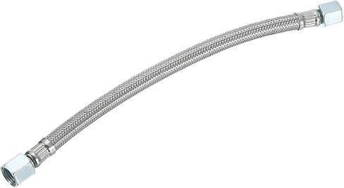 uxcell Air Compressor Exhaust Tube, 9/16" Thread Dia 11" Length Compressor Hose Stainless Steel Hose Air Tube Compressor Hardware Accessories Replacement Parts(Flared Mouth) in Saudi Arabia