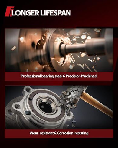 Torchbeam Front Wheel Hub Bearing Assembly 515050, Replacement for Aviator 2003-2005, Explorer 2002-2005, Mountaineer 2002-2005 in Kuwait