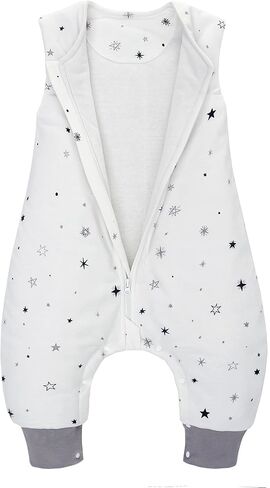 Miracle Baby Sleep Sack with Feet Winter, Cotton 2.5 TOG Toddler Sleep Sack, Warm Toddler Wearable Blanket with Leg in Kuwait