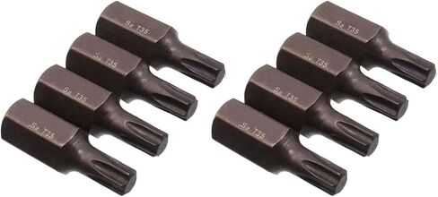 T45 Torx Screwdriver Bit Set 6 Point Star Bits with Hex Shank for Power Screwdriver Drill Impact Driver -8pcs in Saudi Arabia