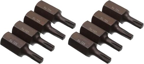 T45 Torx Screwdriver Bit Set 6 Point Star Bits with Hex Shank for Power Screwdriver Drill Impact Driver -8pcs in Saudi Arabia