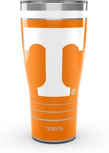 Tervis Traveler Tennessee Volunteers - MVP Triple Walled Insulated Tumbler Travel Cup Keeps Drinks Cold & Hot, 20oz, Stainless Steel in Saudi Arabia