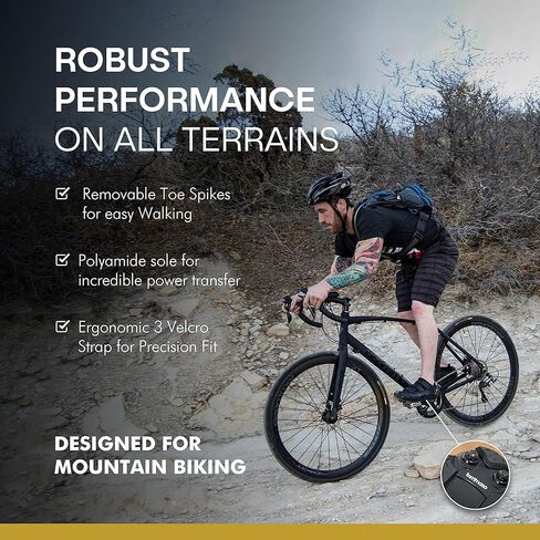 Tommaso Montagna Elite Mens Mountain Bike Shoes Men Indoor Cycling Shoe Gravel SPD Shoes Compatible with SPD Cleats MTB Shoes for Men, SPD Cycling Shoes for Men Cycling Bike XC Shoes No Cleat - 42 in Kuwait