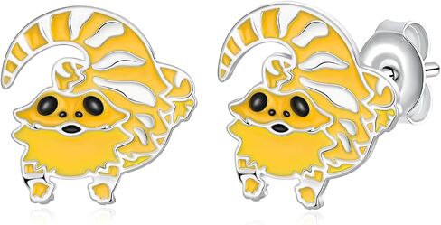 Capybara Gifts S925 Sterling Silver Capybara Earrings Animal Jewelry Gifts for Women in Kuwait