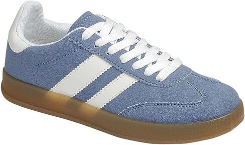 Forever Women DEER-09 Low Top Comfort Lace-up Fashion Sneakers in Saudi Arabia