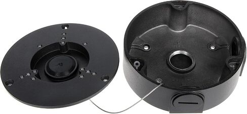 Water-Proof PFA130-E Juction Box for IP Dome Camera (Black-1P) in Saudi Arabia