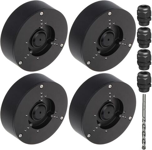 Water-Proof PFA130-E Juction Box for IP Dome Camera (Black-1P) in Saudi Arabia