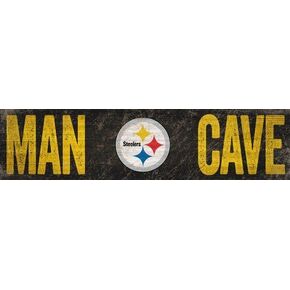 Fan Creations Pittsburgh Steelers Man Cave Sign, Multicolored