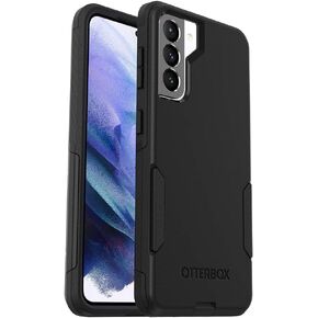 OtterBox Galaxy S21 5G (ONLY - Does NOT FIT Plus or Ultra) Commuter Series Case - Does NOT FIT Plus or Ultra - Black, Slim & Tough, Pocket-Friendly, with Port Protection