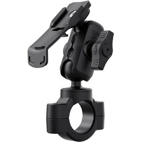 TUSITA Motorcycle GPS Mount - Holder Compatible with Garmin Handheld GPS - Double Socket Arm Handlebar Base