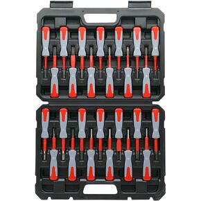 مجموعة أدوات إزالة الأطراف العالمية (26 قطعة) - تحل محل مجموعة أدوات إصدار موصل أسلاك السيارة العالمية - استخراج الدبابيس بأقل قدر من الضرر من in Kuwait