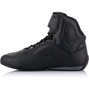 Alpinestars Faster 3 Rideknit Shoes (11.5) (Black/Silver/Bright RED)