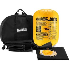 ALL-TOP Off-Road Exhaust Air Jack, 31inch Lift 8800Lbs Capacity, Inflatable Soft Jack for Low Clearance, fits Air Compressor & Exhaust