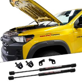 Redline Tuning 21-16014-02 Hood QuickLIFT Plus System Compatible with Chevy Colorado & GMC Canyon 2023+ (All Black Components)