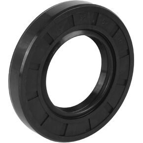 X AUTOHAUX 35mm X 62mm X 10mm Black Rubber Cover Double Lip TC Oil Shaft Seal for Car Auto
