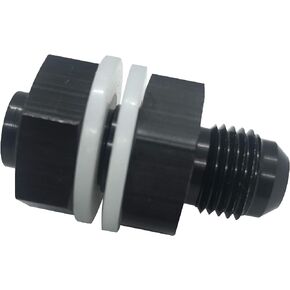 Aluminum 10 AN Fuel Cell Bulkhead Hose Adapter Fittings
