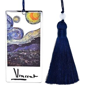 Kitsune Cute Metal Bookmarks for Women Book Lovers Cool Anime Book Marks Unique Gifts Christmas Birthday -K4