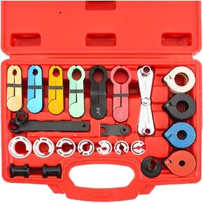 DASBET 22pcs Master Quick Disconnect Tool Kit for Fuel Line Disconnection,Transmission Oil Cooler Line-AC Line-Air Conditioning Disconnect Tool